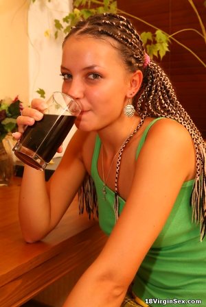 18 Virgin Sex pleased to share with you a free xxx photo gallery with Vika in jerking some dick